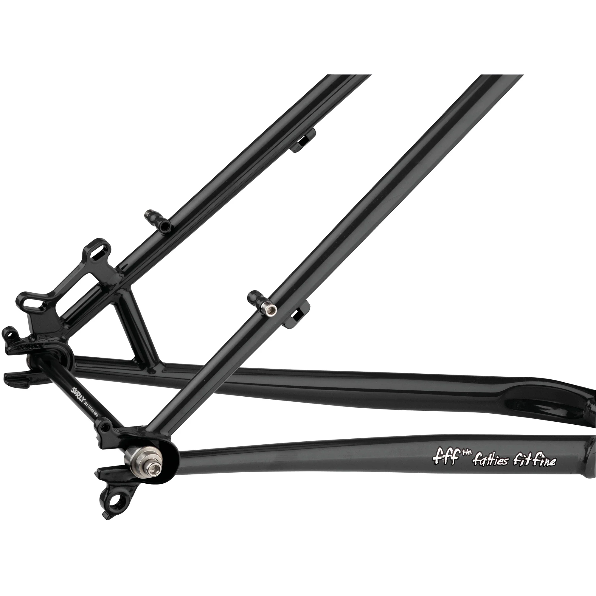 Karate Monkey Frameset - Hi-Viz Black - Image 4