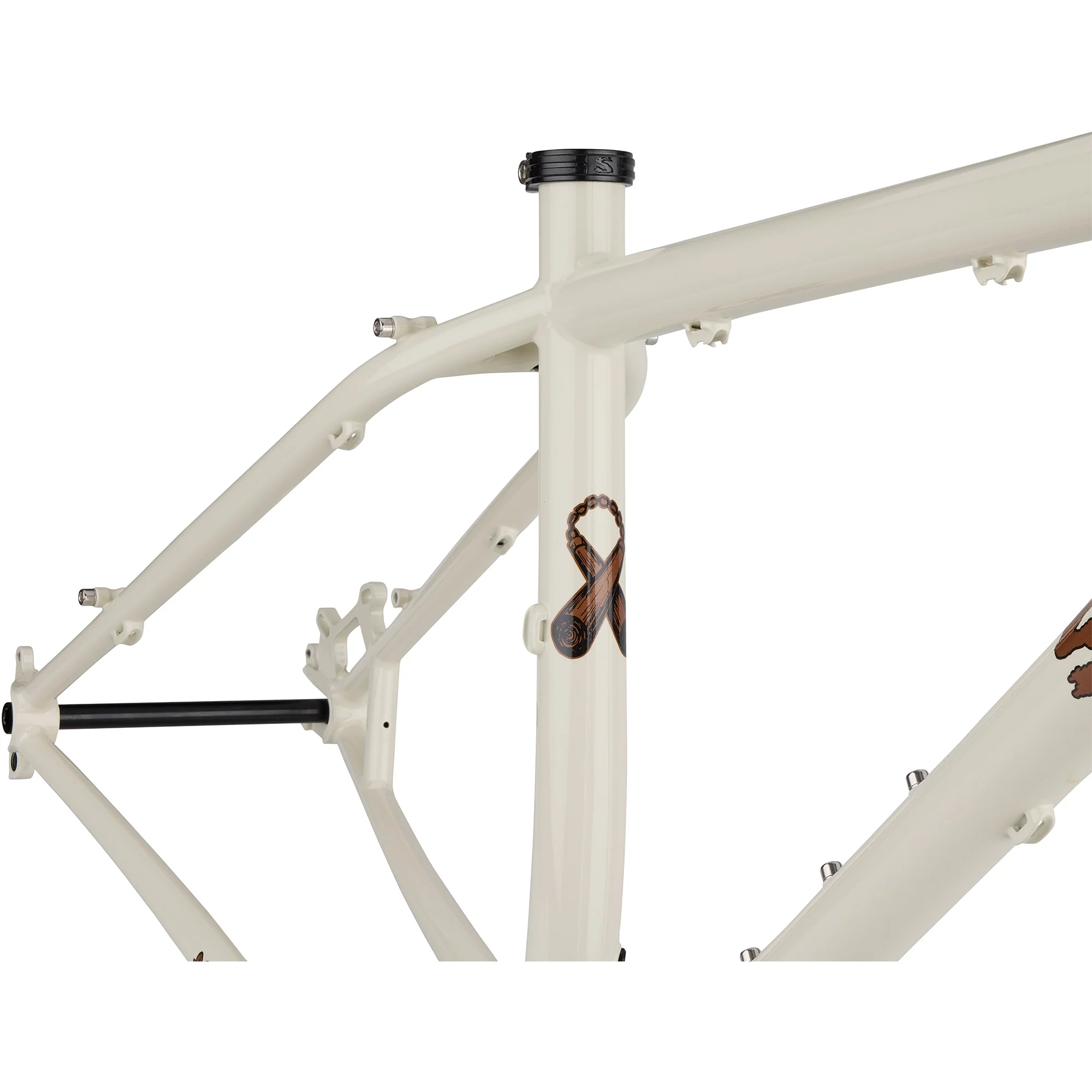 Karate Monkey Frameset - Snow Mold White - Image 3